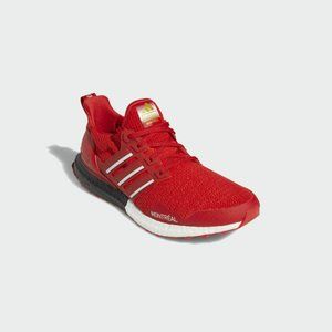 Adidas Men's Red White Black ULTRABOOST DNA MONTREAL Running SHOES FY3426